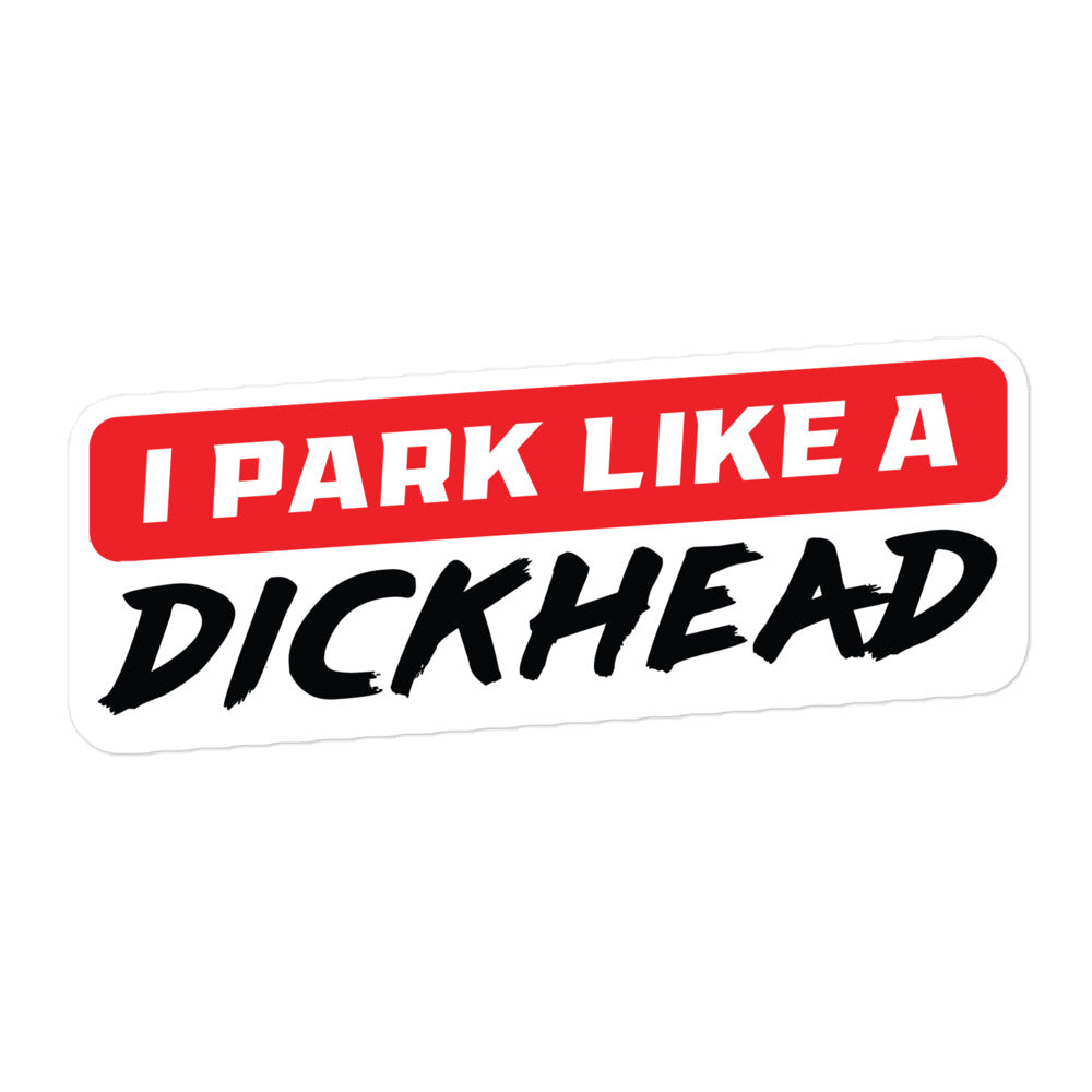 Prank Parking Sticker