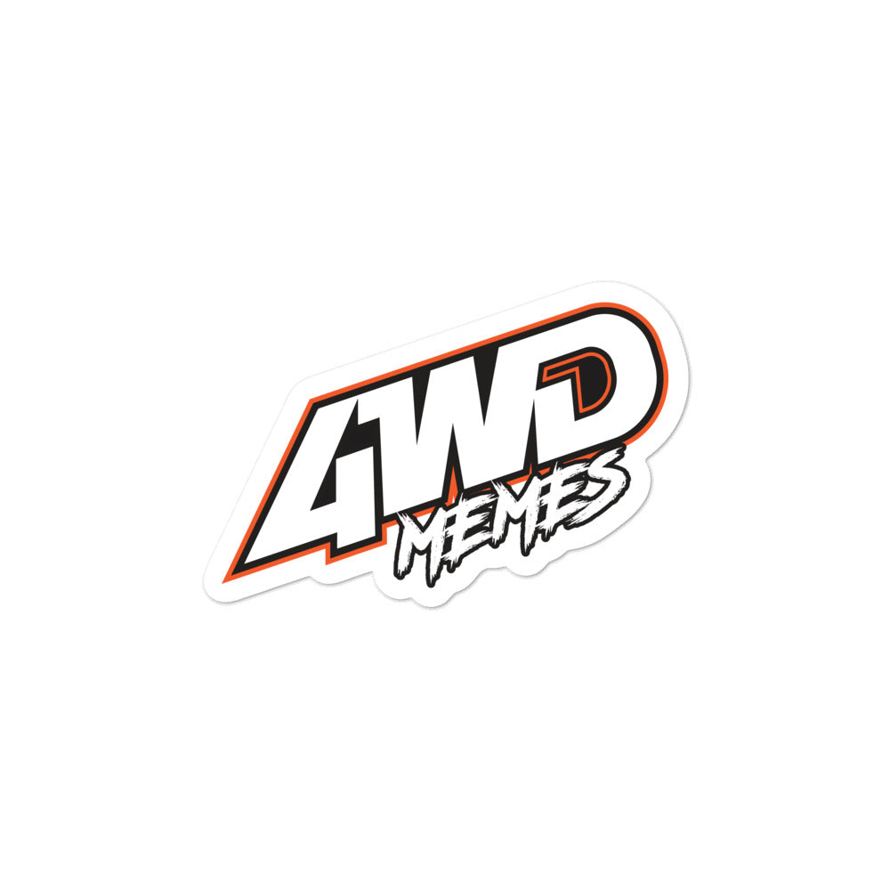 4WD Memes Sticker