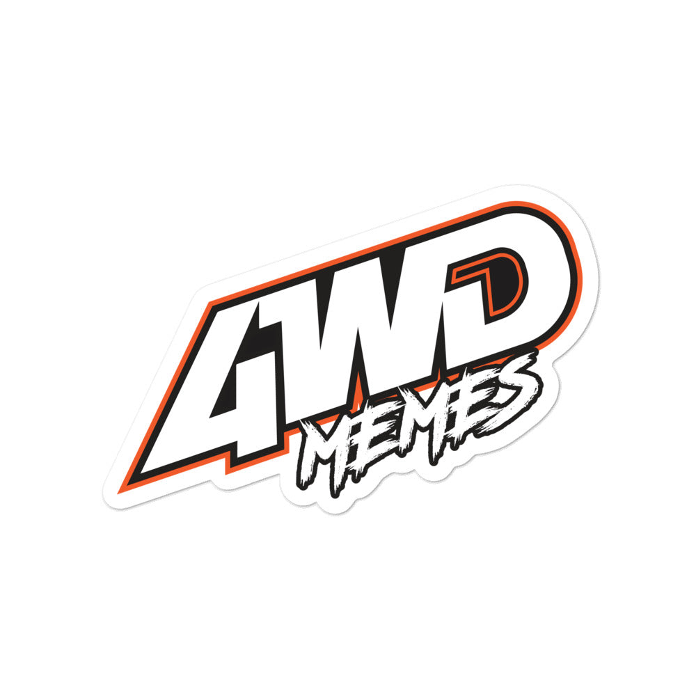 4WD Memes Sticker