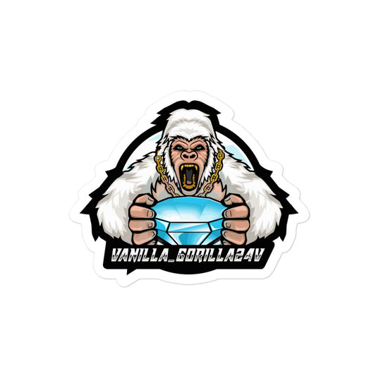 Vanilla Gorilla 24v Sticker