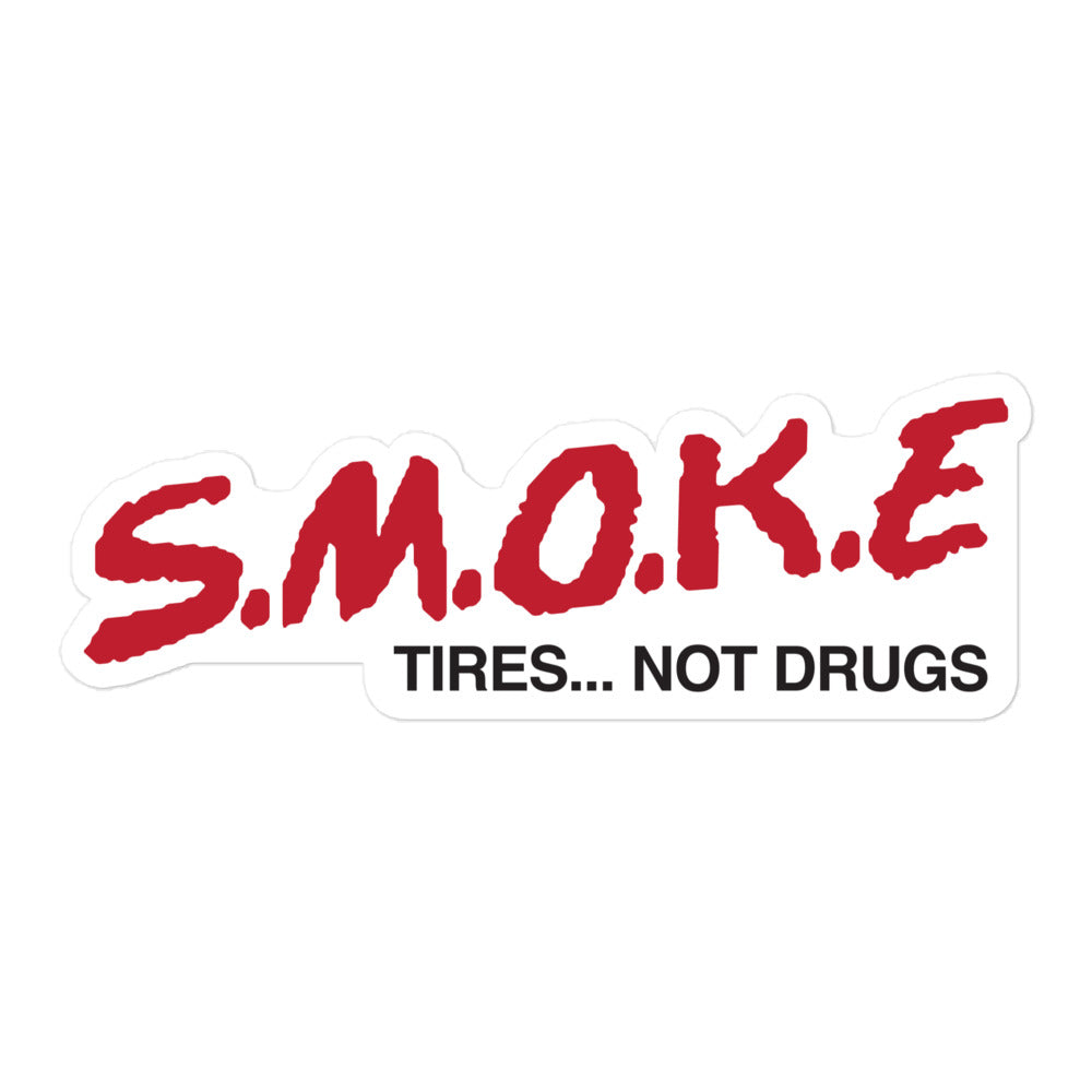 Smoke Tires Sticker – Fascia Apparel LLC