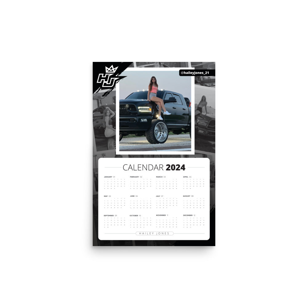 Hailey Jones Calendar