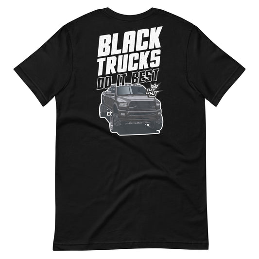 HJ Black Trucks Do It Best Tshirt