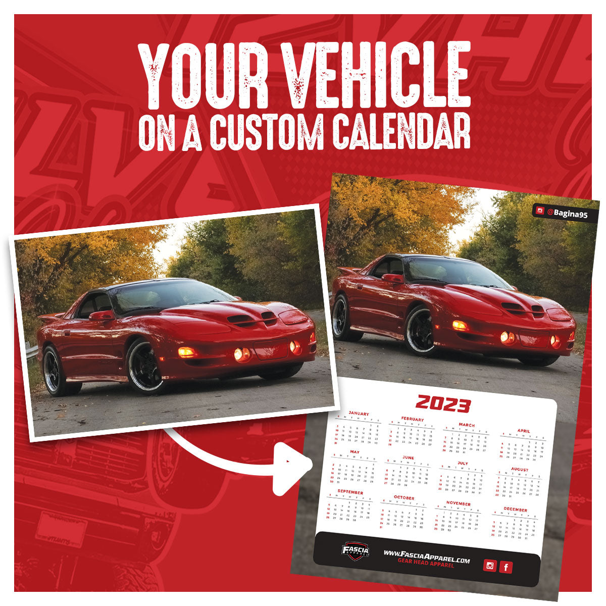 Custom | Vehicle Calendar