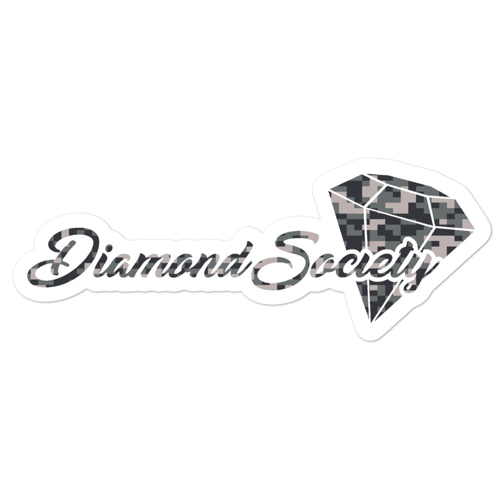 Diamon Store Sticker Diamond Society Camo Sticker – Fascia Apparel LLC