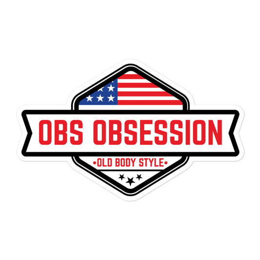 OBS Obsession Sticker 5.5" Wide