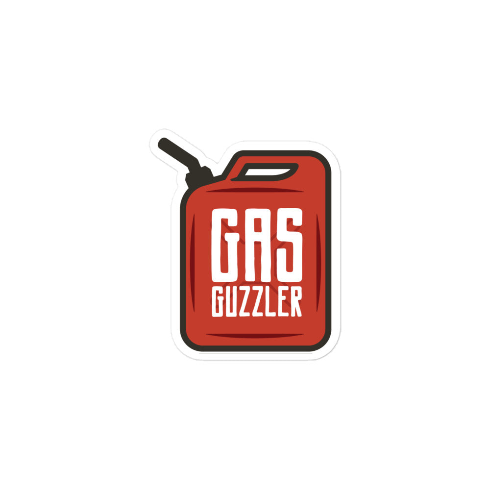 Gas Guzzler Sticker