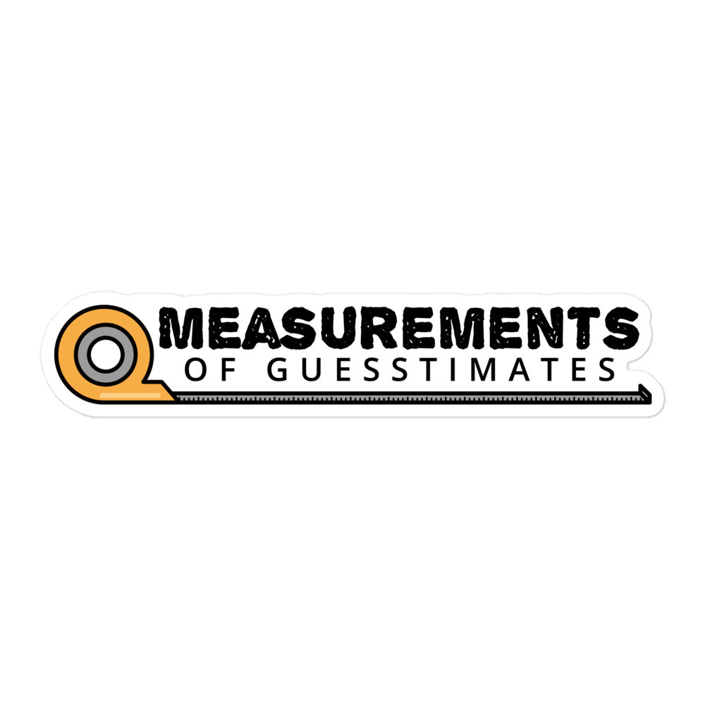 Measurements Of Guesstimates