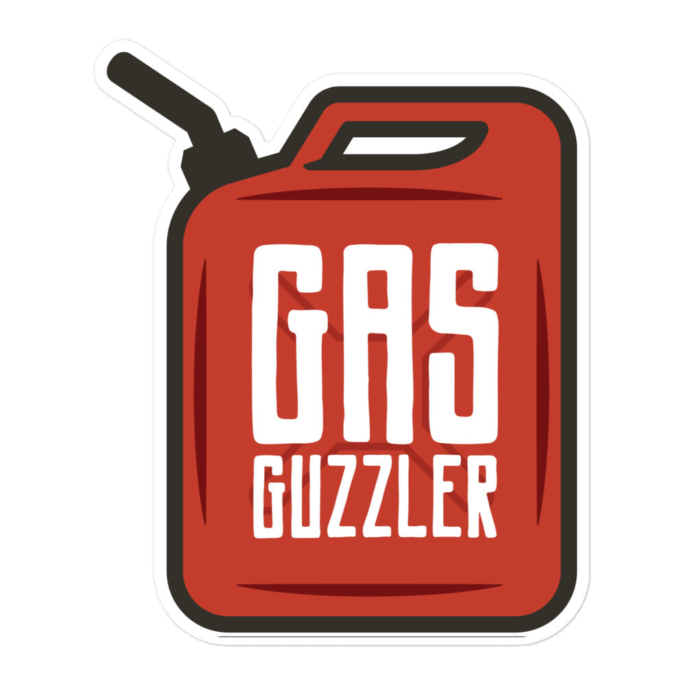 Gas Guzzler Sticker