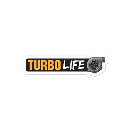 Turbo Life Sticker