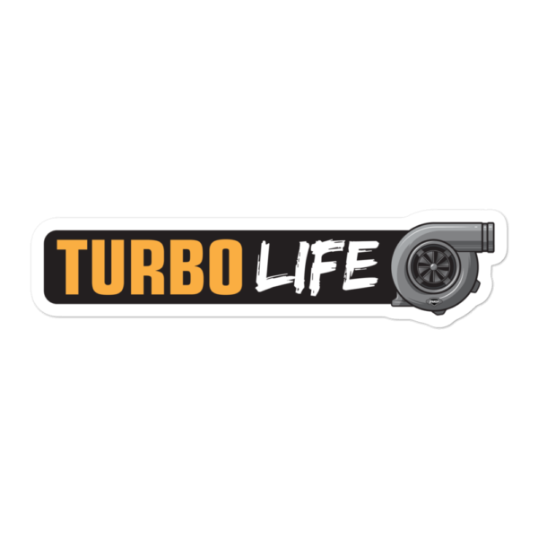 Turbo Life Sticker